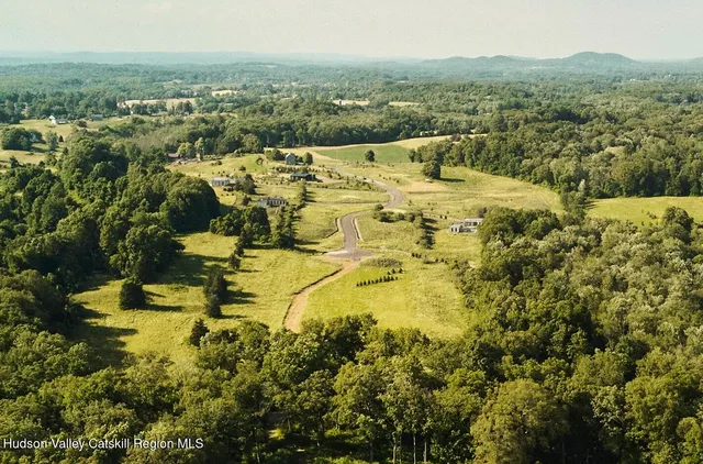 a view of a lake with a mountain