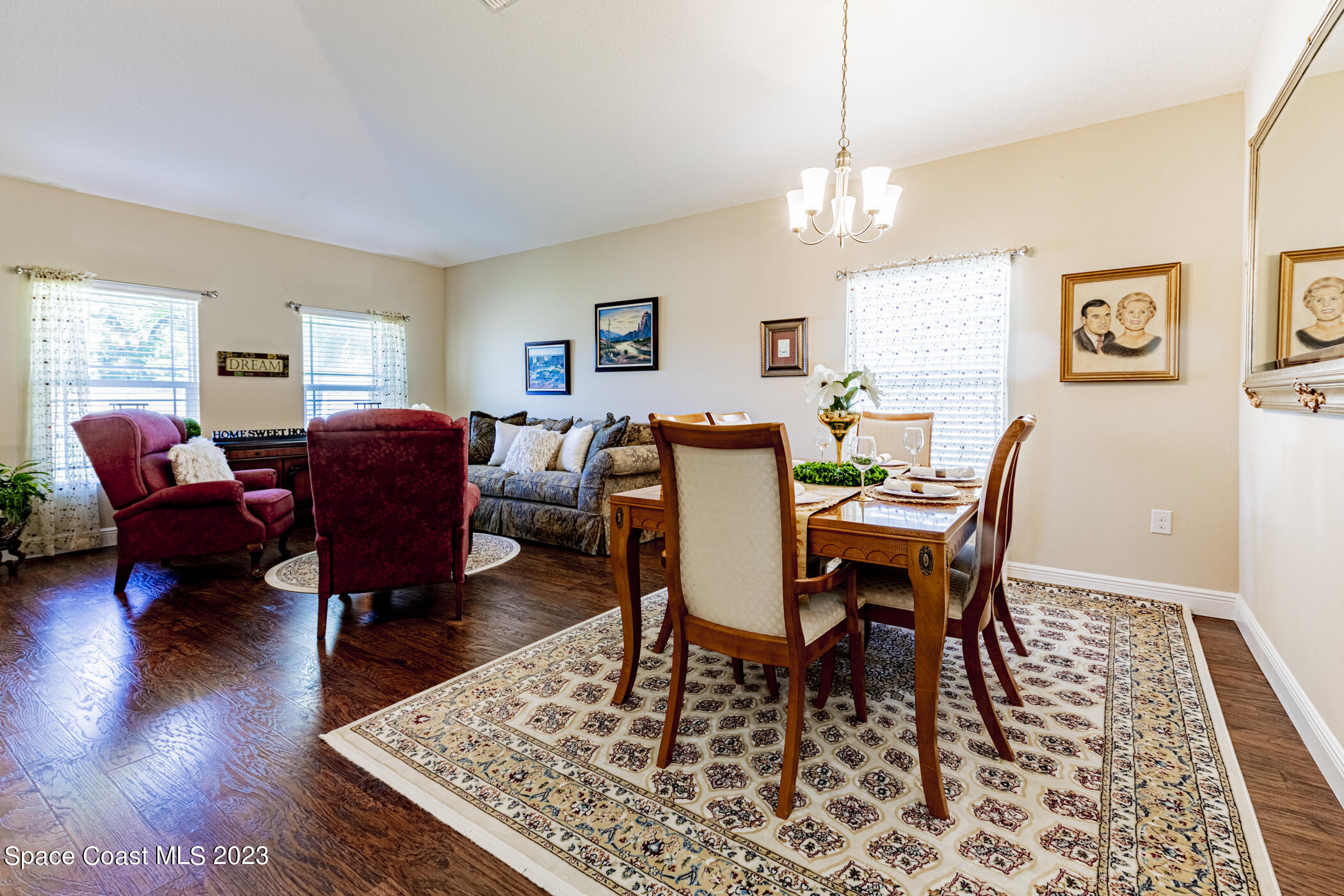 2995 Louetta Circle Melbourne, FL 32901 - Photo 13 of 42 a view of a dining room with furniture