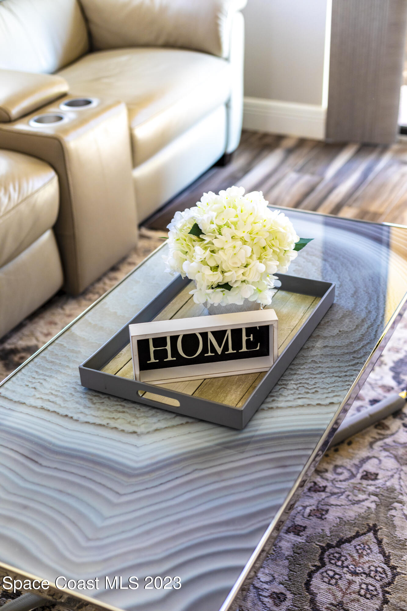 2995 Louetta Circle Melbourne, FL 32901 - Photo 25 of 42 a view of a couch in wooden floor