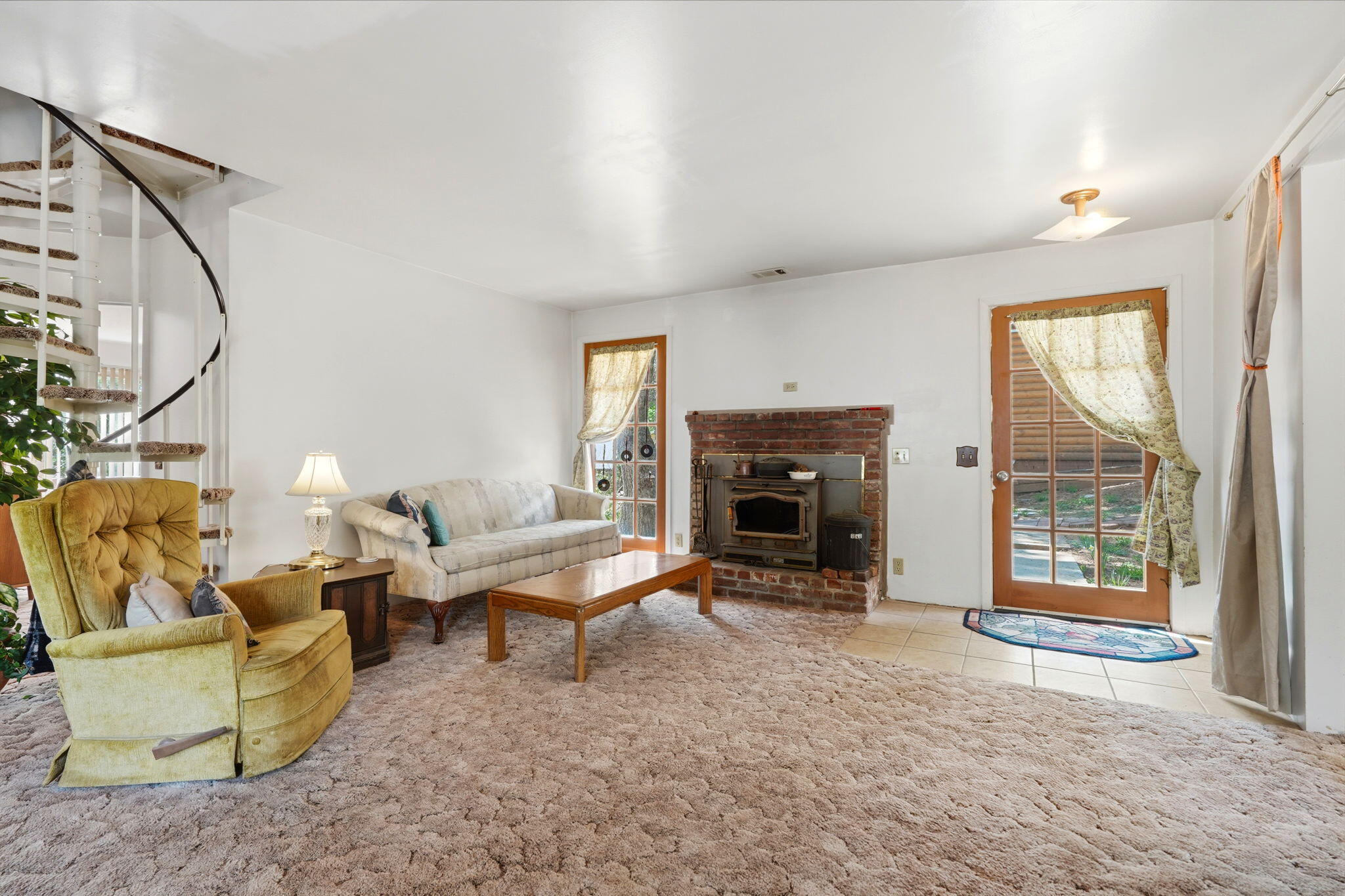 697 Loop Drive Springville, CA 93265 - Photo 13 of 55 a living room with furniture and a fireplace