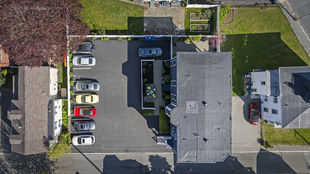 13 Spring Street, Unit 3 Salem, MA 01970 - Photo 31 of 37 an aerial view of residential house with outdoor space and parking