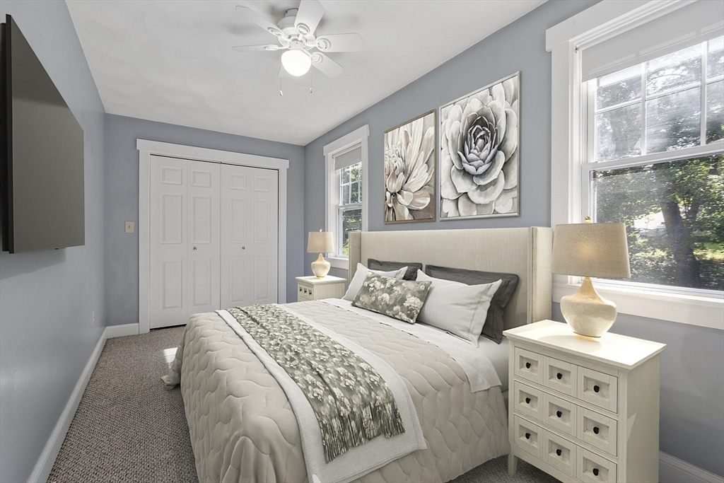 21 High Street Ayer, MA 01432 - Photo 15 of 40 a bedroom with a bed and a window