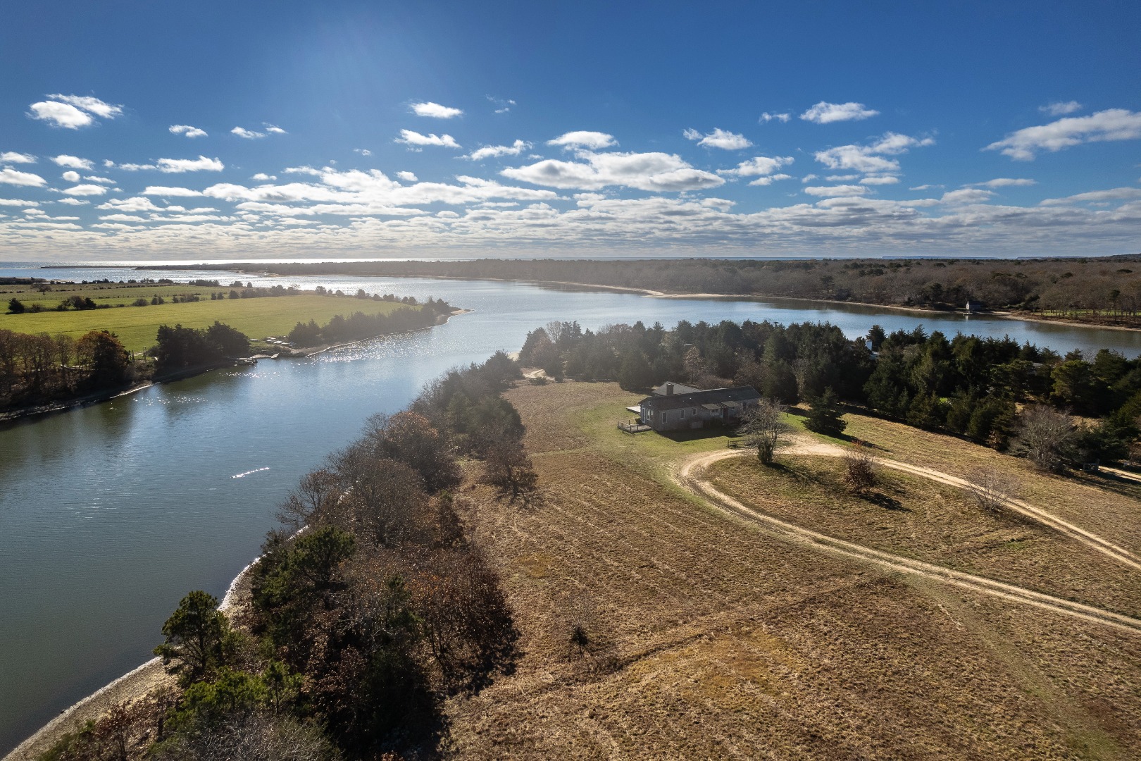 144 Pond View Farm Road West Tisbury, MA 02568 - Photo 13 of 13 a view of a lake