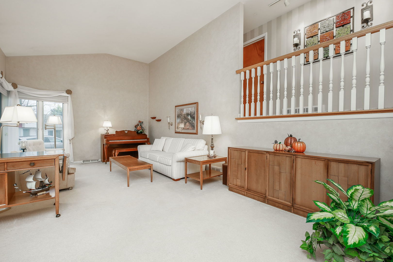 5924 Carpenter Street Downers Grove, IL 60516 - Photo 6 of 28 a living room with furniture and a potted plant