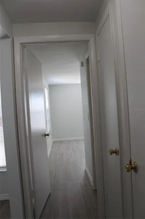 a view of closet area