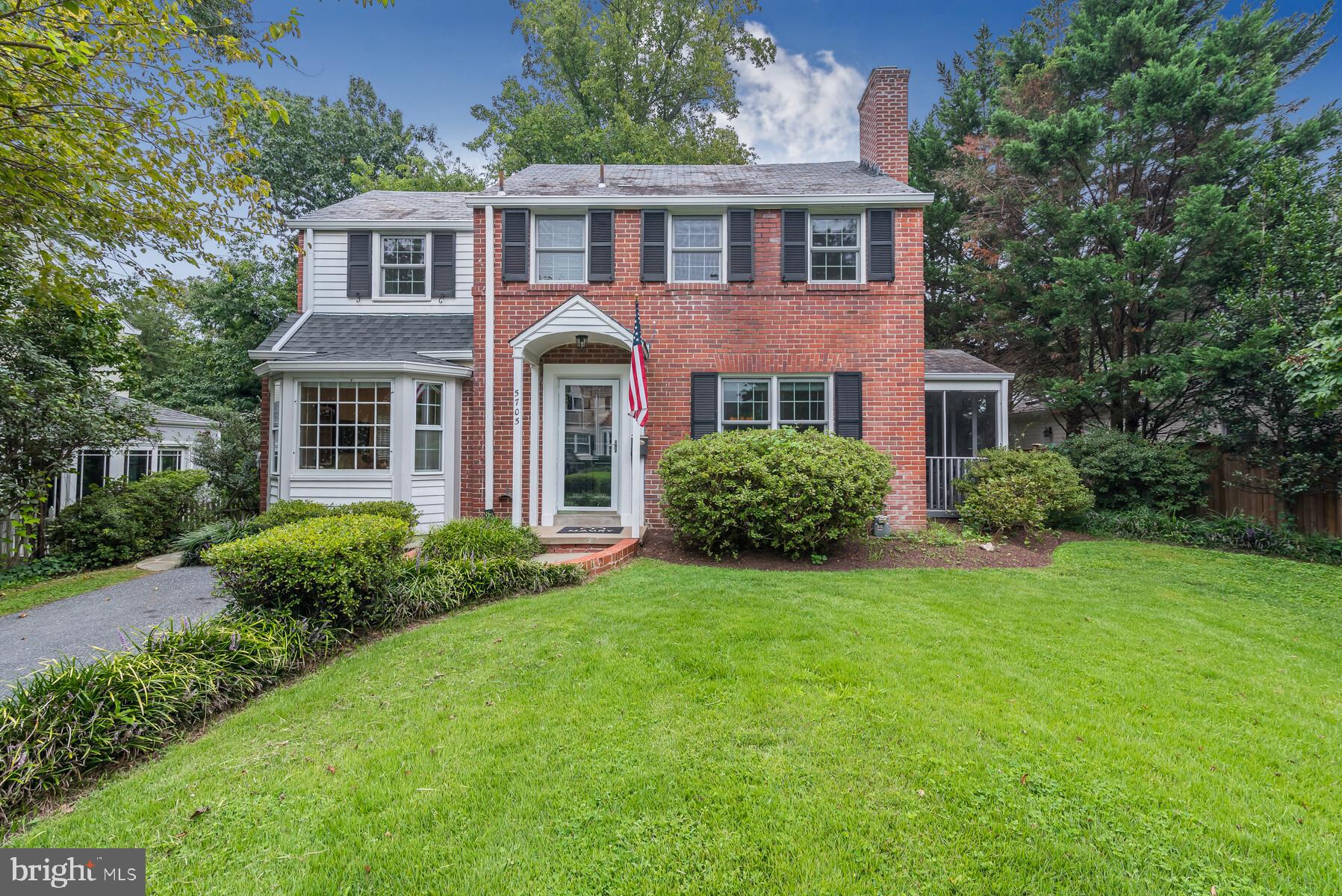 5705 Harwick Road Bethesda, MD 20816 - Photo 1 of 56 Quiet tree-lined street and easy approach to house