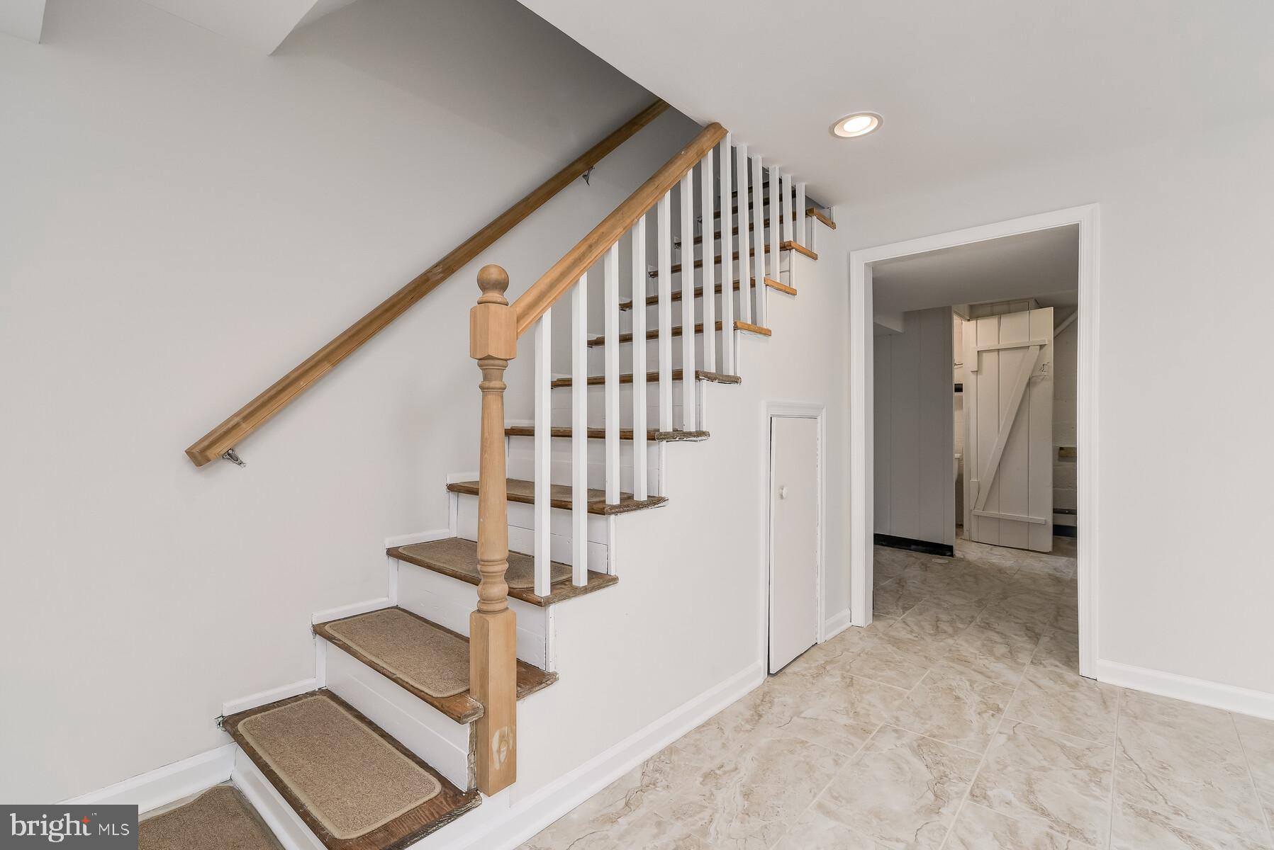 5705 Harwick Road Bethesda, MD 20816 - Photo 42 of 56 Stairs to recreation room