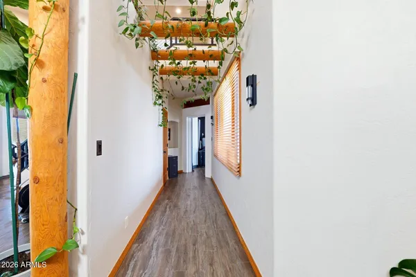 a view of a entryway