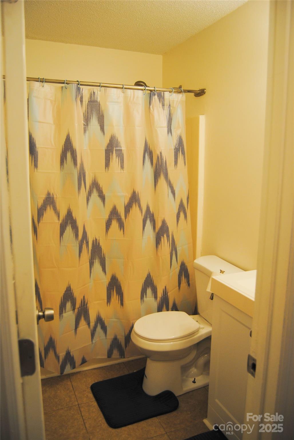 2191 Pacer Road Lancaster, SC 29720 - Photo 15 of 15 a white toilet sitting next to a shower curtain