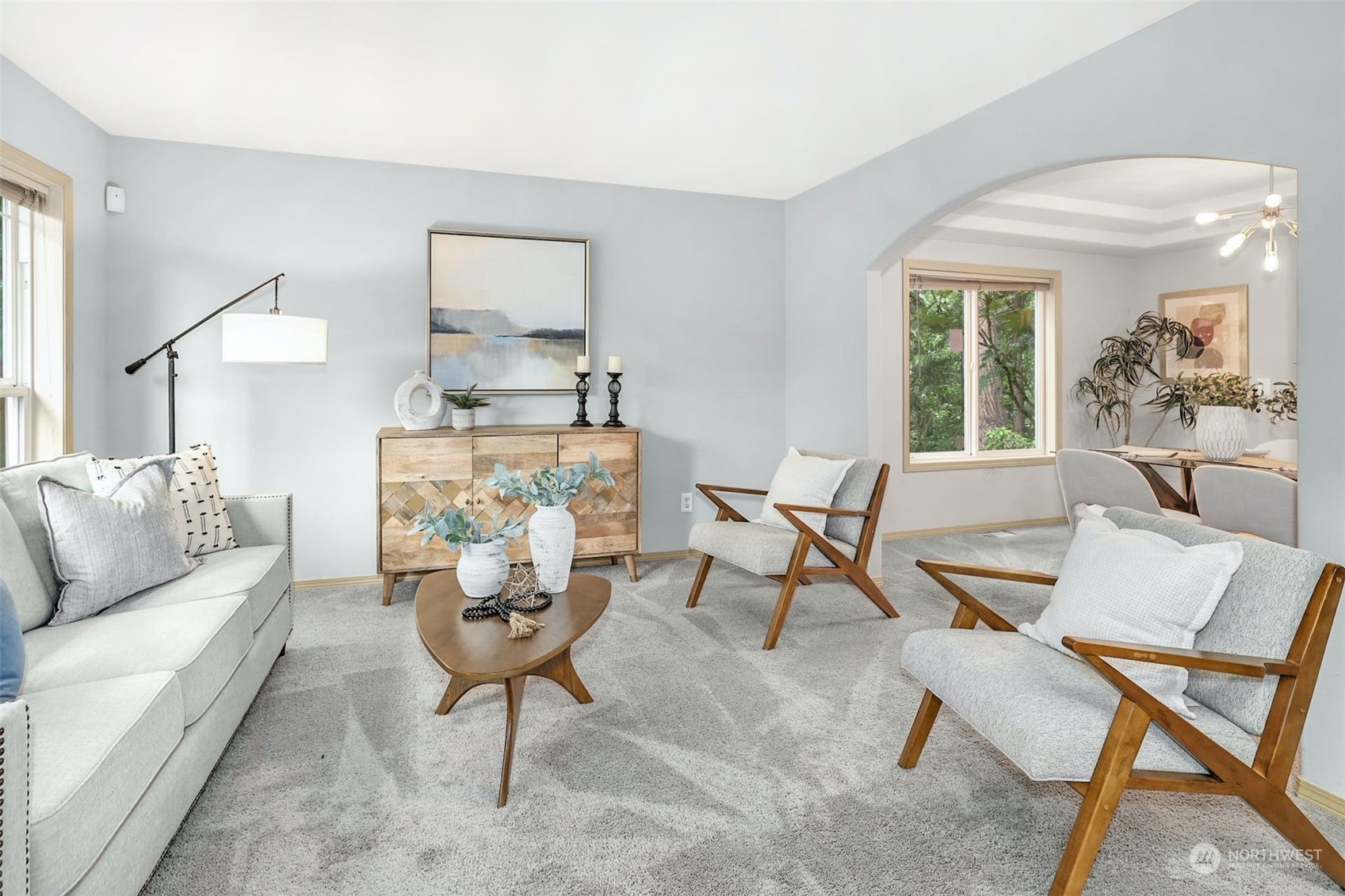 10413 Southeast 186th Place Renton, WA 98055 - Photo 6 of 34 a living room with furniture and a window