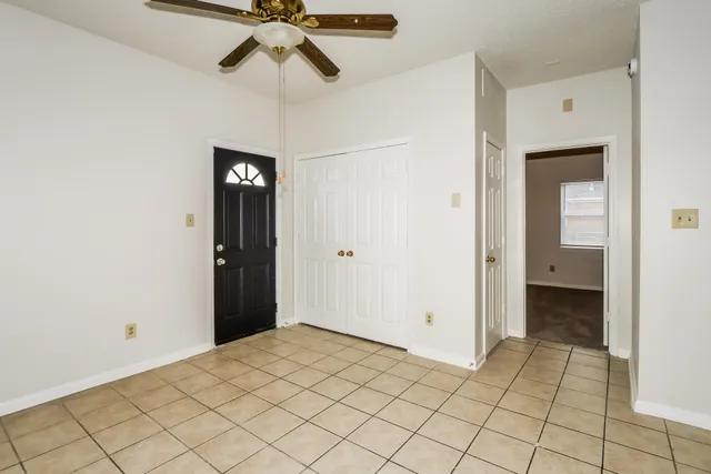 a view of empty room