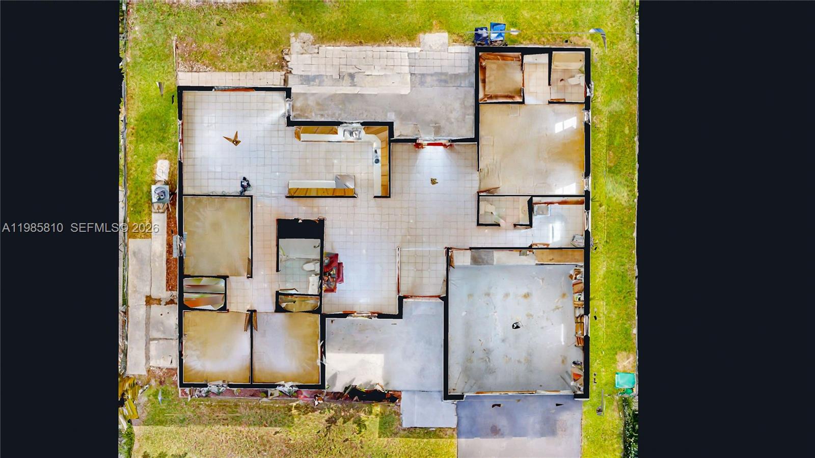 14380 Southwest 297th Street Homestead, FL 33033 - Photo 47 of 62 an aerial view of residential houses with outdoor space