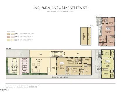$549,000 | 2612 Marathon Street, Unit 1/4, Los Angeles, CA 90026