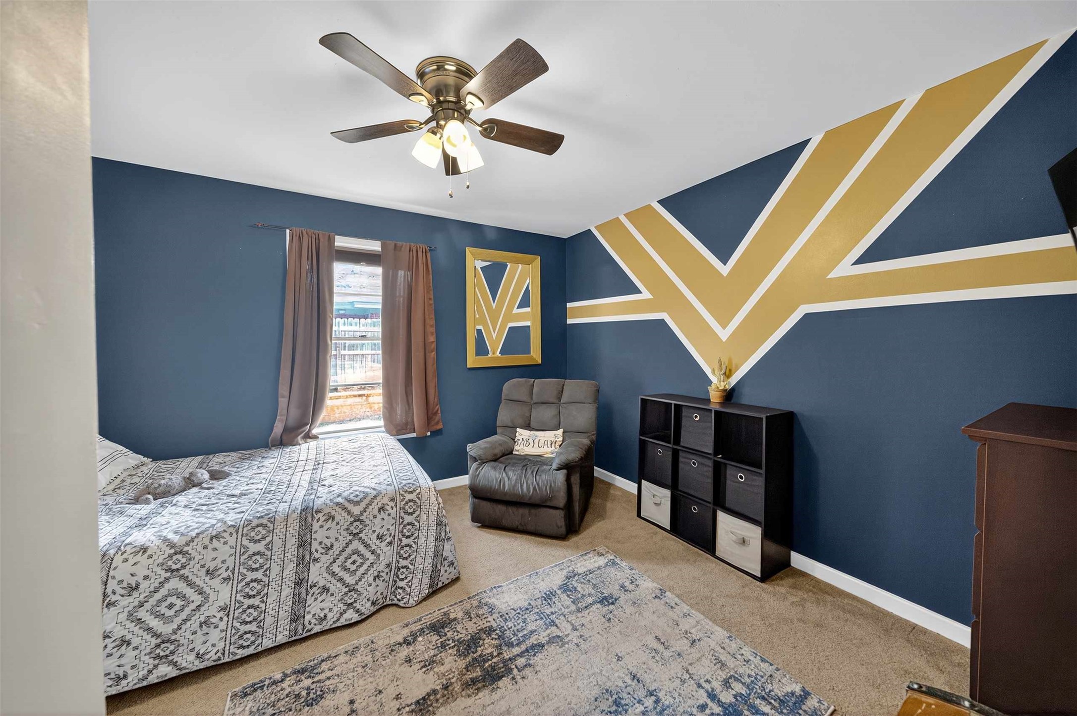 306 4th Street Palestine, TX 75803 - Photo 21 of 34 a bedroom with furniture and wooden floor
