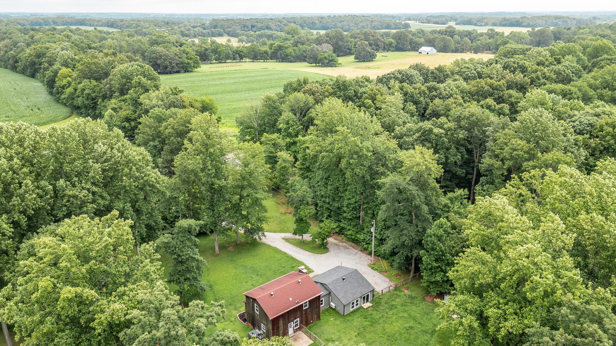 13989 Owens Chapel Road Springfield, TN 37172 - Photo 28 of 43 an aerial view of a house with yard