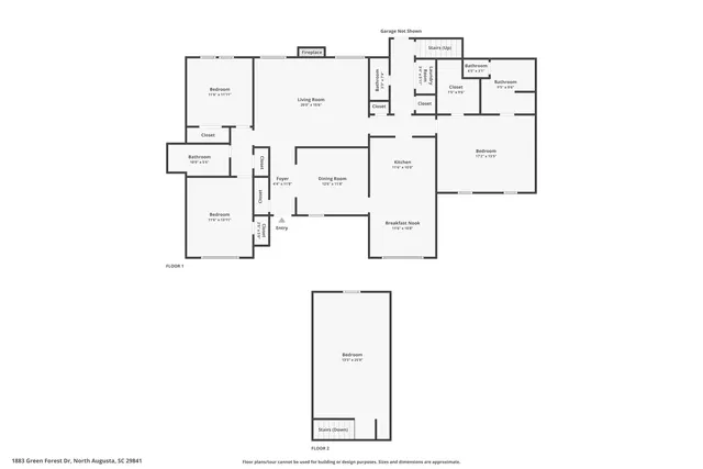 $459,000 | 1883 Green Forest Drive, North Augusta, SC 29841