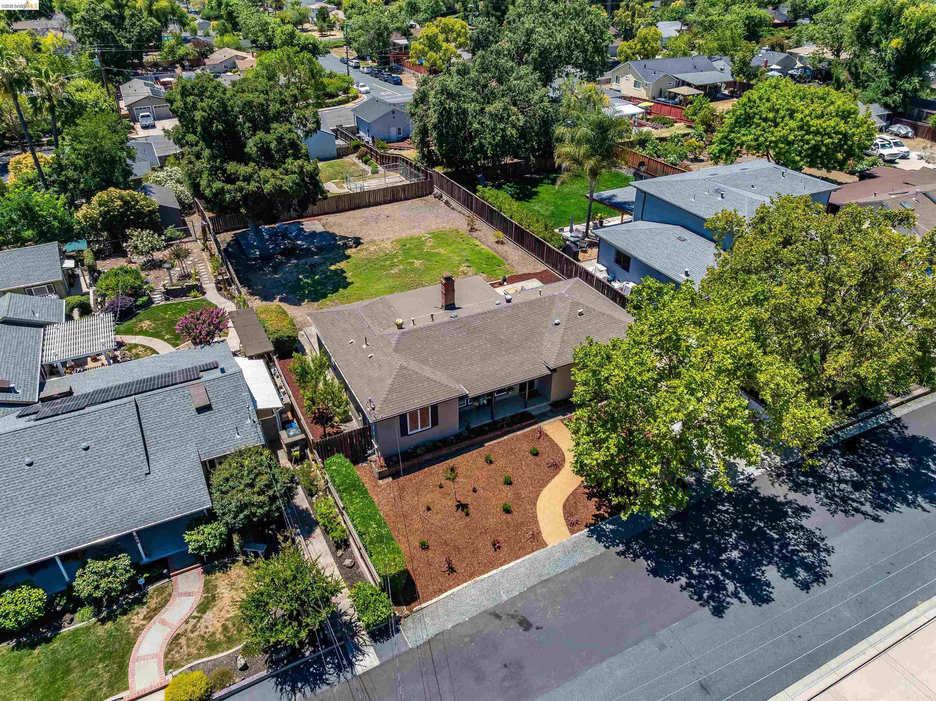 346 Valley View Road Pleasant Hill, CA 94523 - Photo 50 of 57 Expansive property featuring a single-story residence with a gabled roof