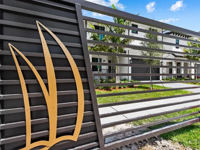 a view of building with yard