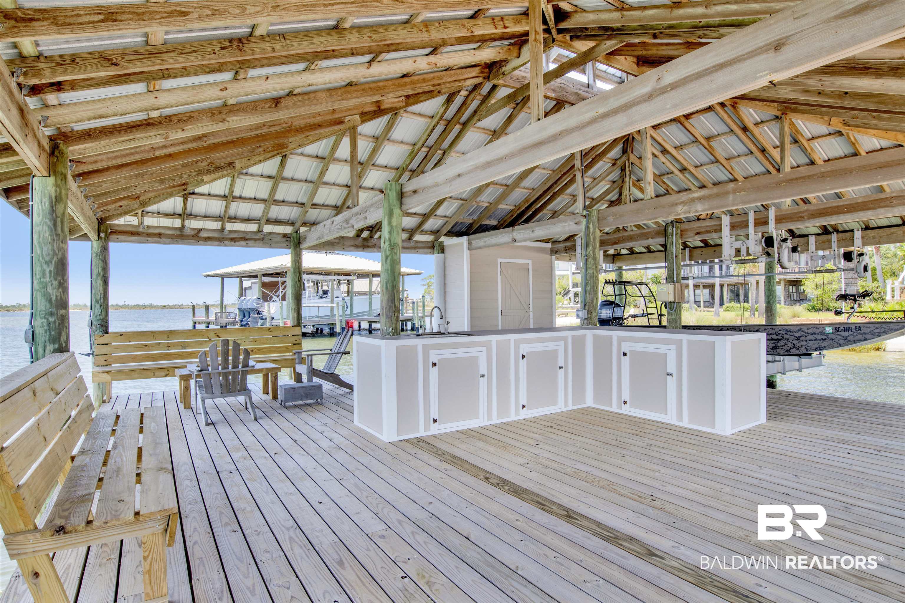 33400 River Road Orange Beach, AL 36561 - Photo 3 of 72 Dock area with sink