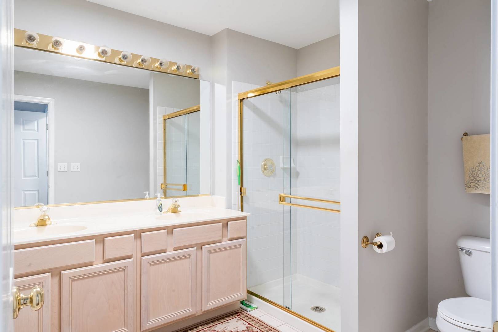 232 Manor Drive Buffalo Grove, IL 60089 - Photo 13 of 21 a bathroom with a sink and a mirror