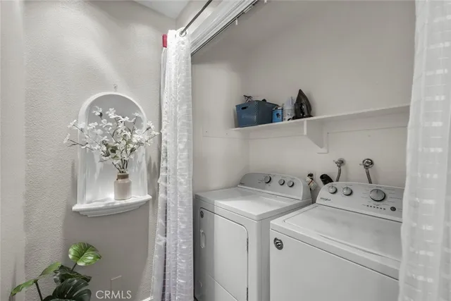 a view of storage and utility room