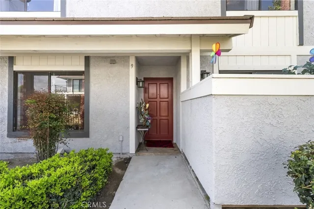 a view of a entryway front of house