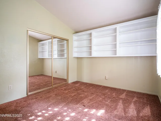 a view of a livingroom with an empty space