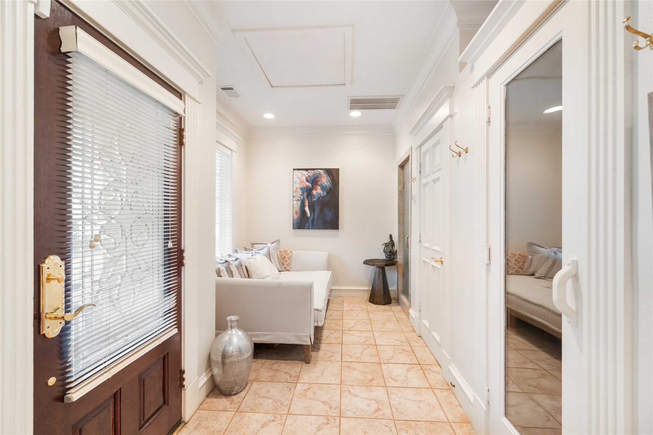 205 Grogans Point Road The Woodlands, TX 77380 - Photo 39 of 49 a en suite spacious bathroom with a granite countertop tub shower and a sink