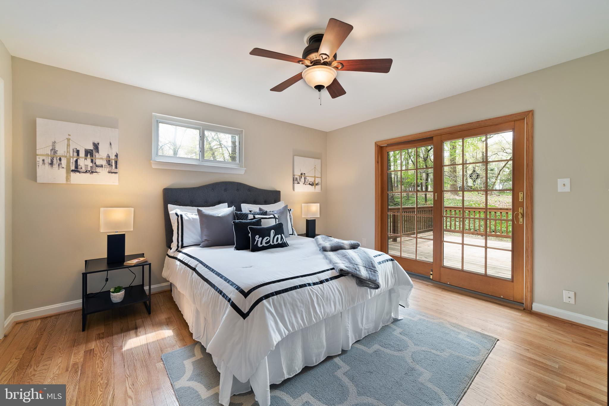 13616 Wendover Road Silver Spring, MD 20904 - Photo 13 of 30 Master bedroom leads to the deck