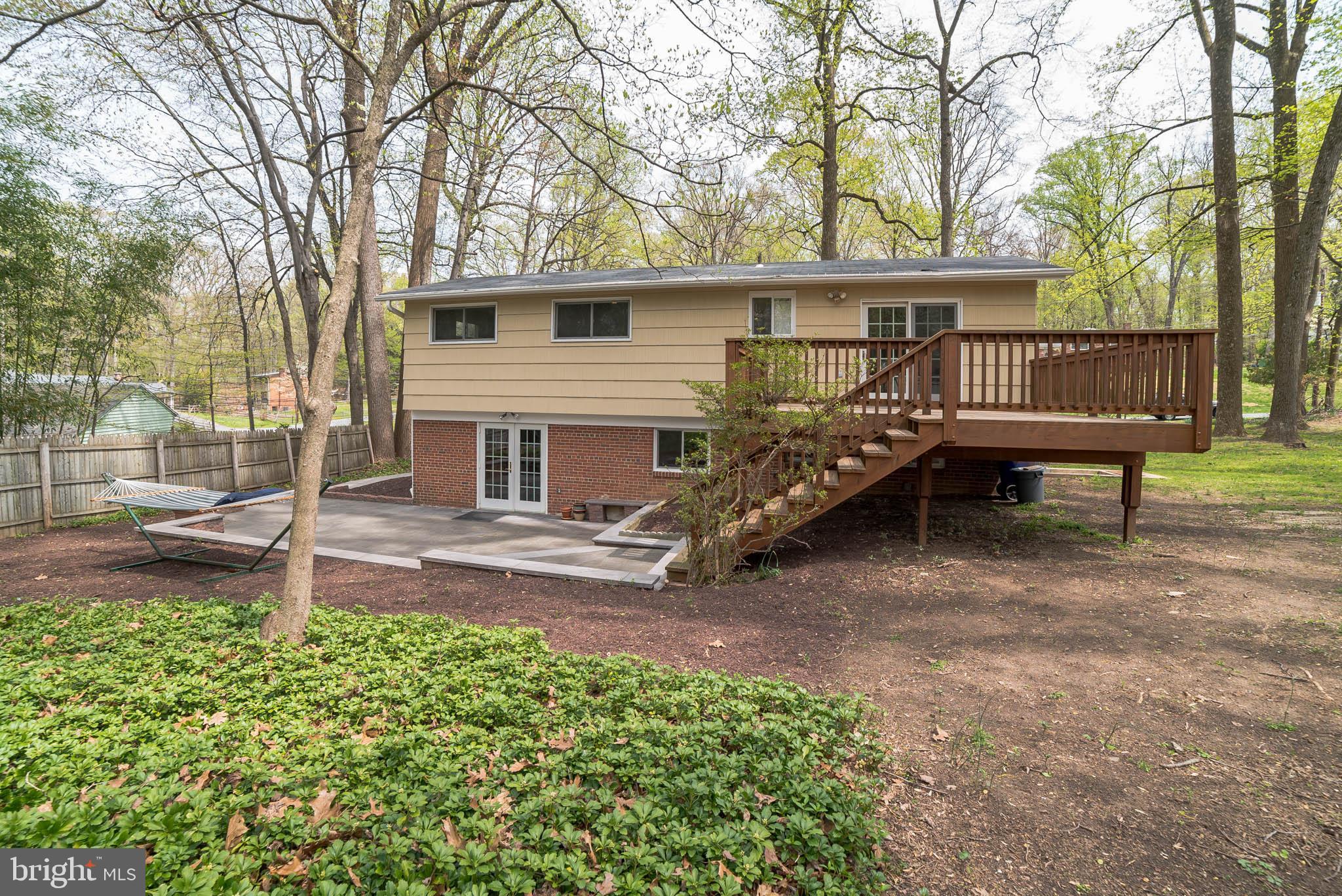 13616 Wendover Road Silver Spring, MD 20904 - Photo 30 of 30 Rear deck and patio