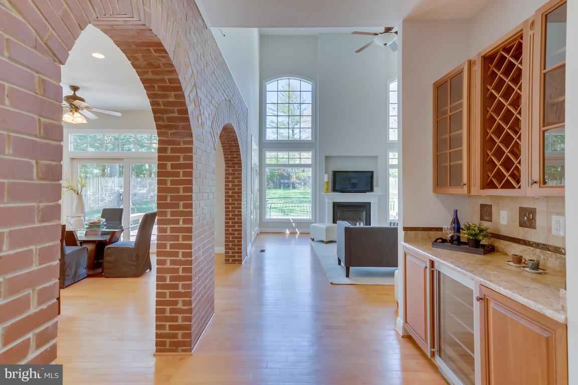 204 Adahi Road Southeast Vienna, VA 22180 - Photo 13 of 58 Architecturally designed brick archway