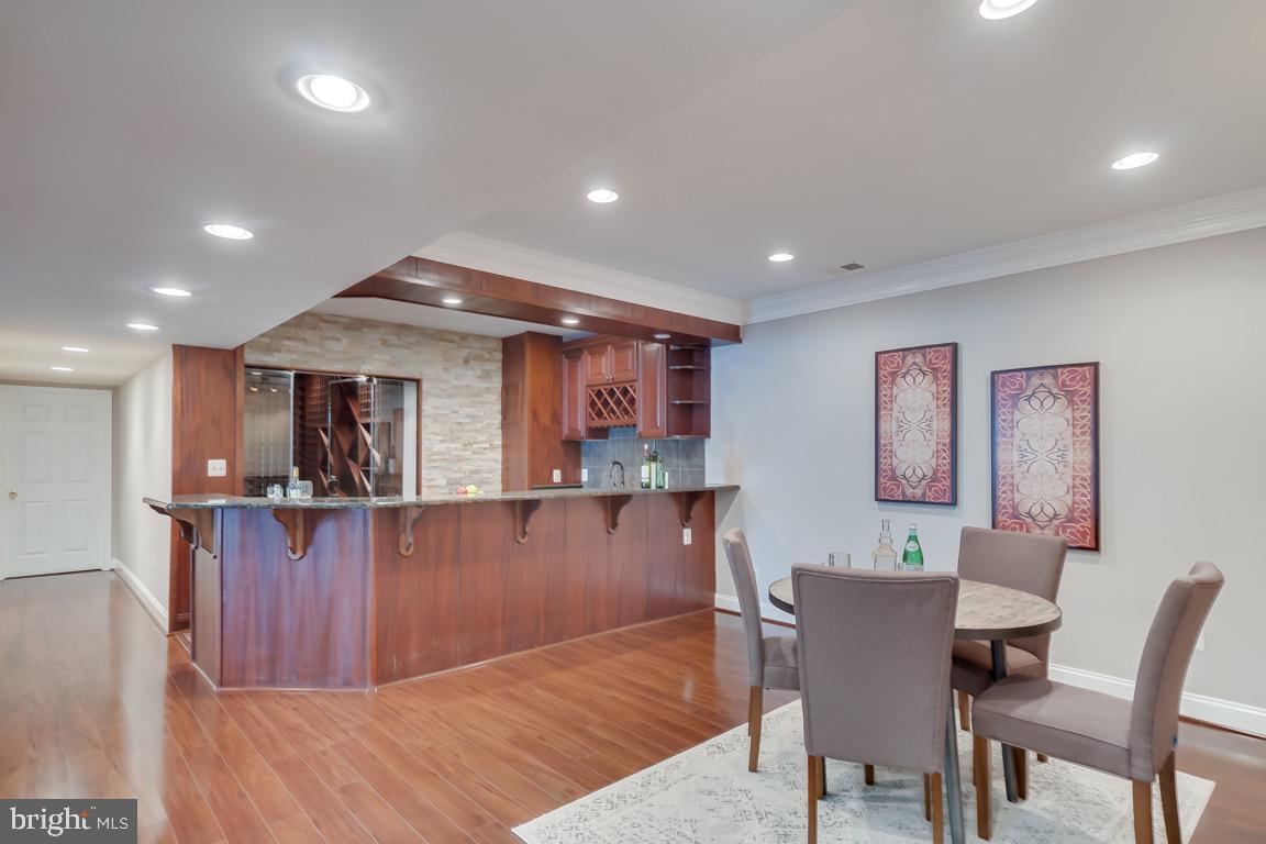 204 Adahi Road Southeast Vienna, VA 22180 - Photo 33 of 58 Lower Level Wet Bar