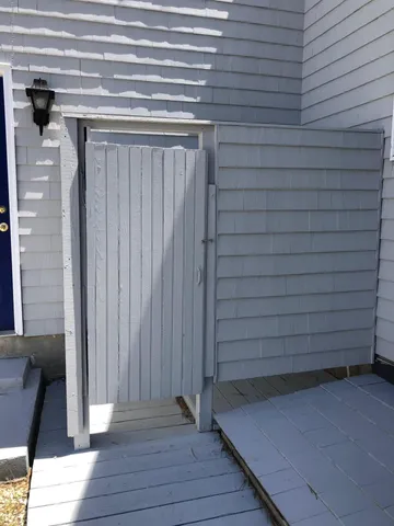 a view of a small space