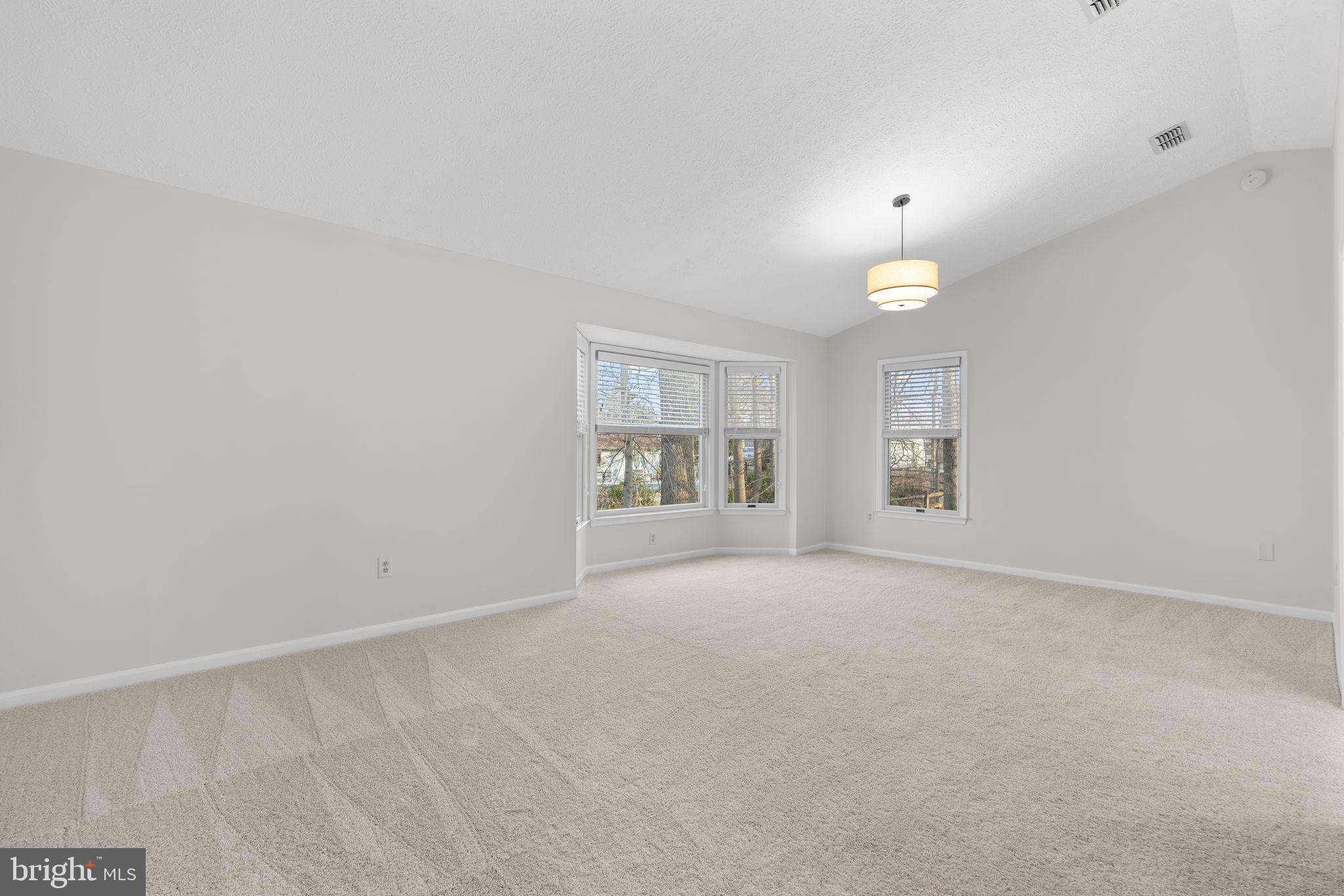 6241 Martin Road Columbia, MD 21044 - Photo 23 of 53 an empty room with windows and a fireplace