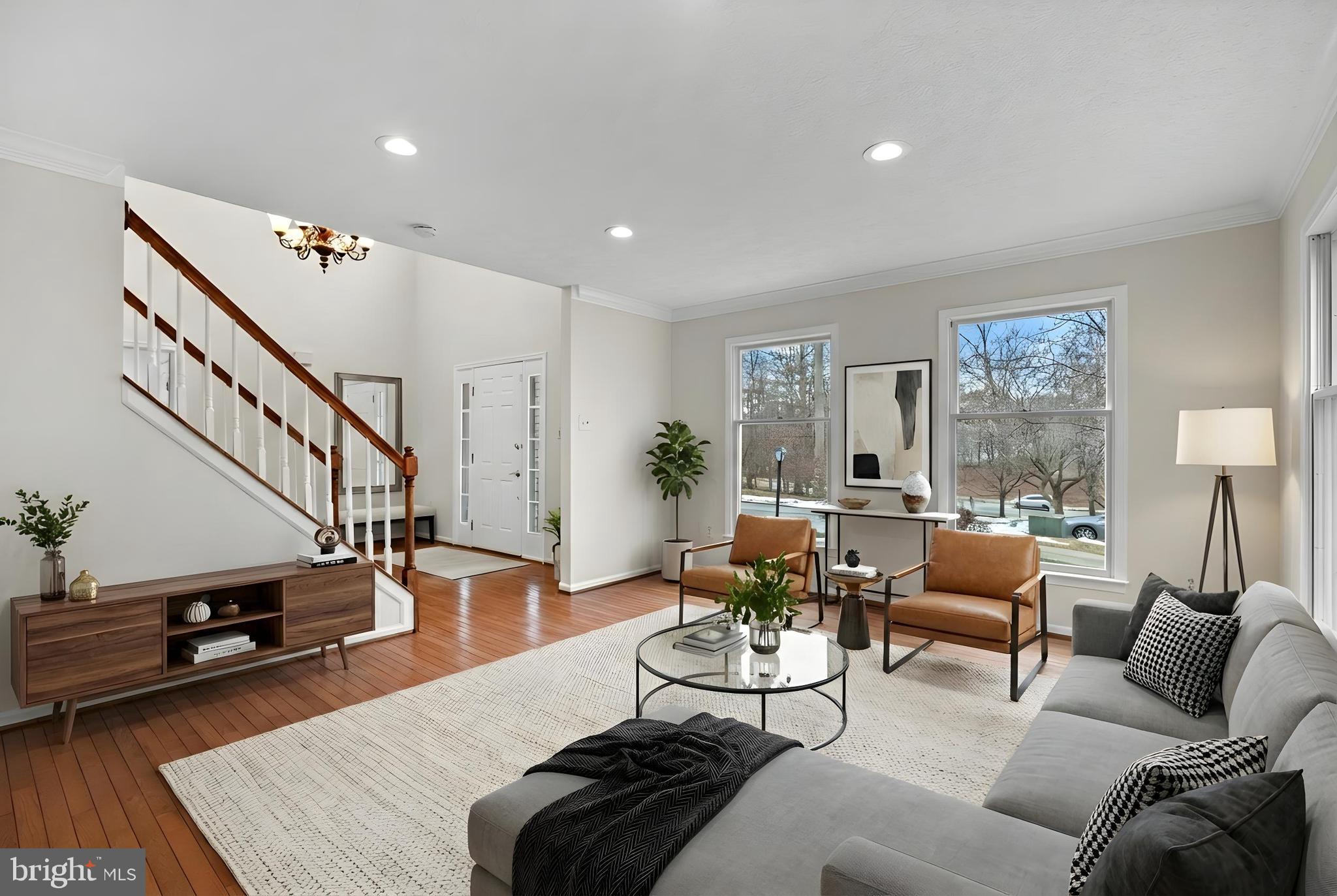 6241 Martin Road Columbia, MD 21044 - Photo 5 of 53 a living room with furniture and wooden floor