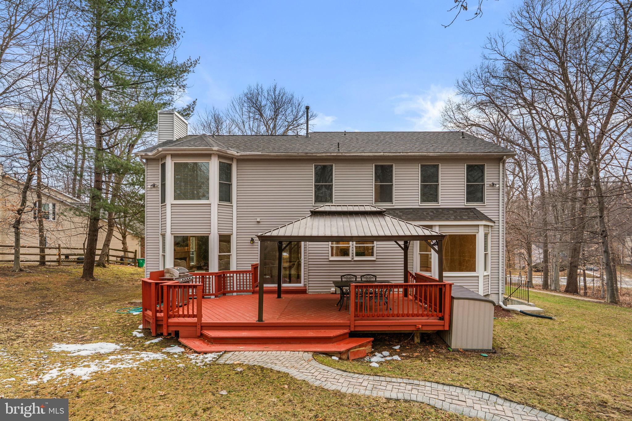 6241 Martin Road Columbia, MD 21044 - Photo 51 of 53 a front view of a house with a yard