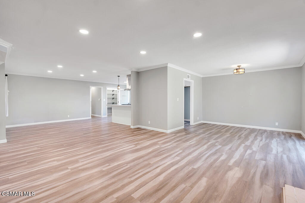 896 Moffatt Circle Simi Valley, CA 93065 - Photo 13 of 50 a view of empty room with wooden floor