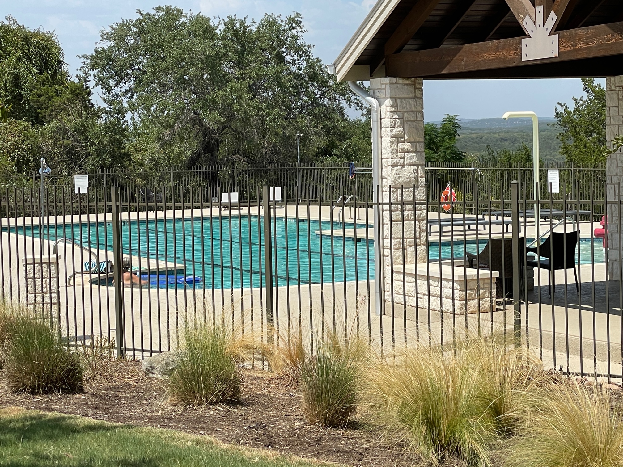 Lot 80 Wesley Ridge Drive Spicewood, TX 78669 - Photo 10 of 12 a view of a balcony