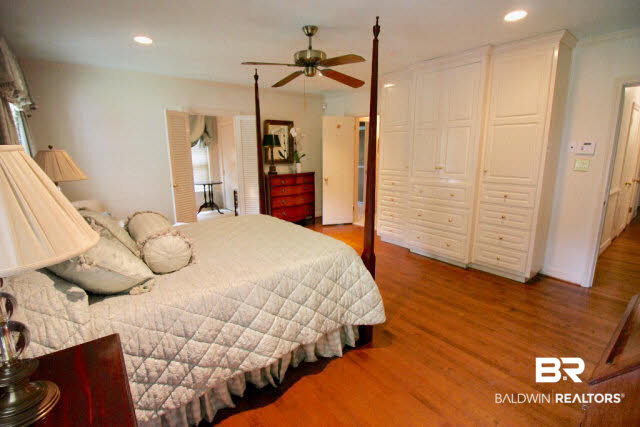 4214 Rochester Road Mobile, AL 36608 - Photo 13 of 21 Master bedroom with built-ins