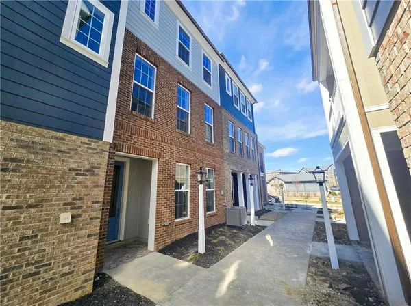 a view of a house with a door