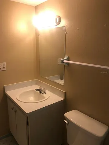 a empty closet with white paint