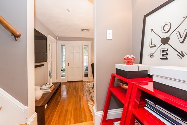 52 Aberdeen Road Arlington, MA 02476 - Photo 18 of 30 a view of an entryway with furniture and wooden floor