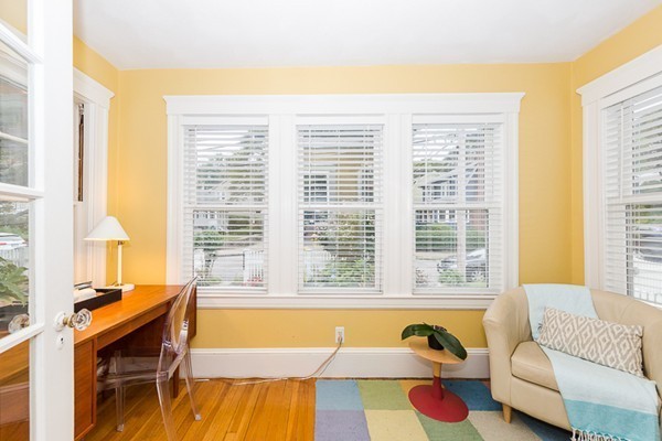 52 Aberdeen Road Arlington, MA 02476 - Photo 20 of 30 a living room with furniture and a large window