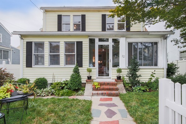 52 Aberdeen Road Arlington, MA 02476 - Photo 2 of 30 front view of a house with a yard
