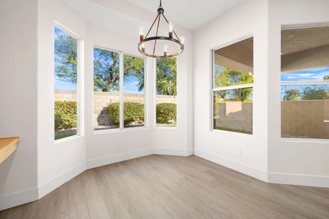 a view of livingroom with windows