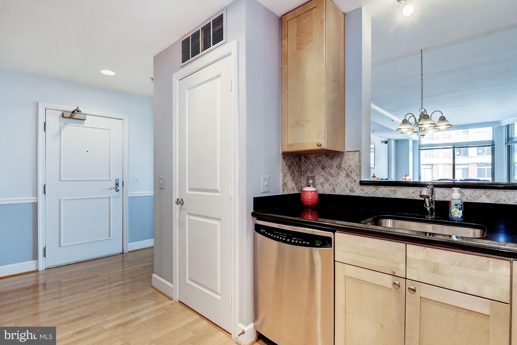 3600 South Glebe Road, Unit 918W Arlington, VA 22202 - Photo 6 of 30 a kitchen with a sink and cabinets