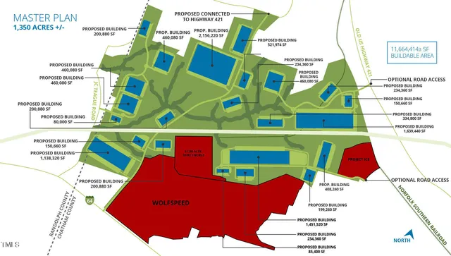 $66,233,700 | Tbd Carolina Core Parkway, Staley, NC 27355