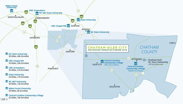 $66,233,700 | Tbd Carolina Core Parkway, Staley, NC 27355