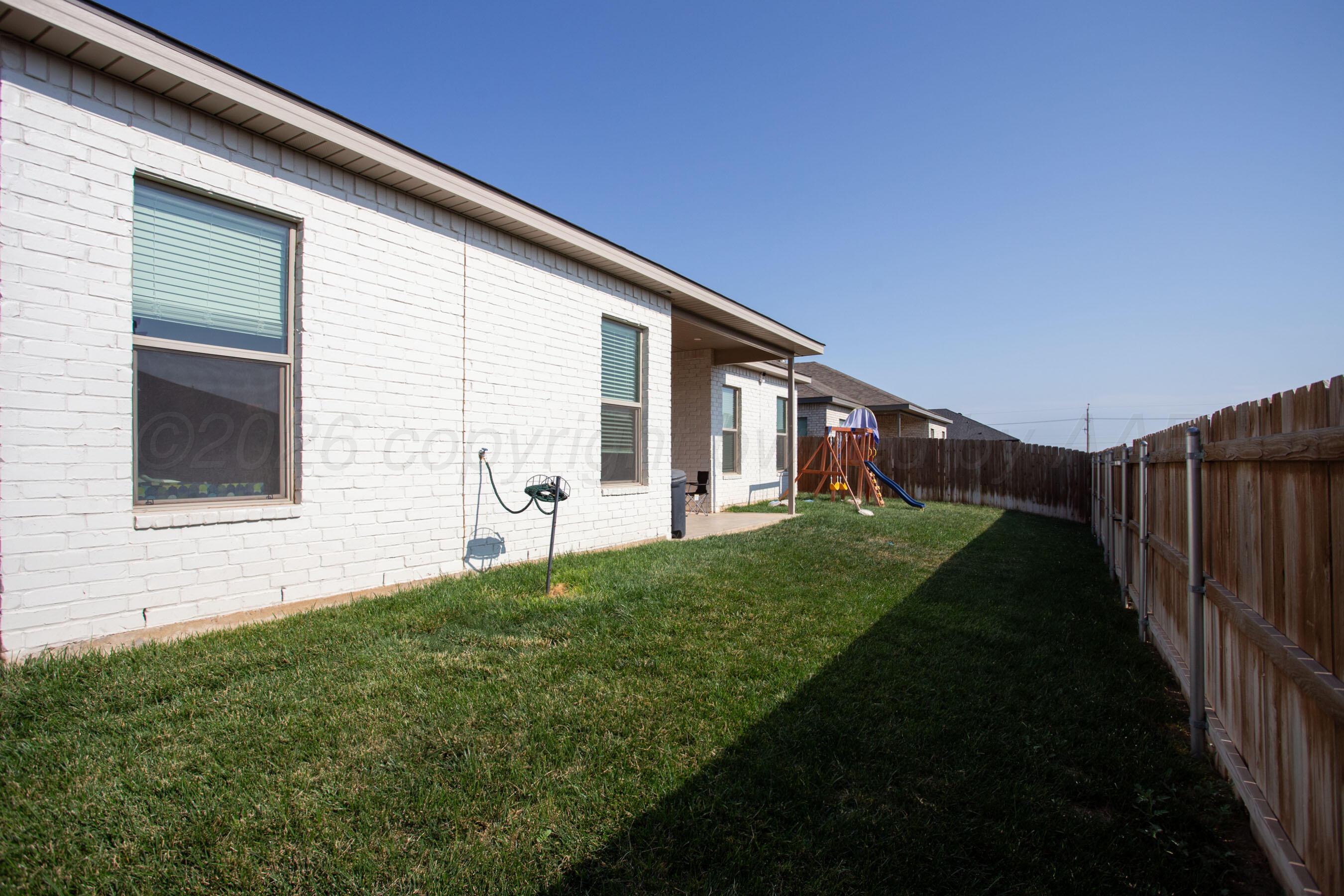 7509 Frazier Road Amarillo, TX 79119 - Photo 31 of 33 Backyard