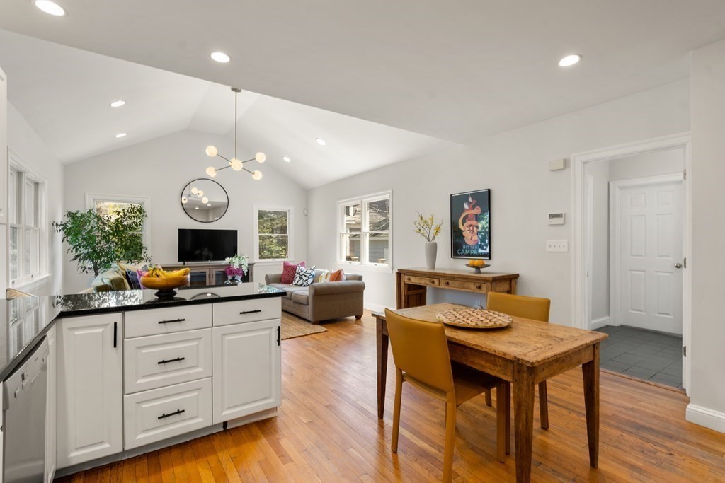 19 Elmore Street Newton, MA 02459 - Photo 11 of 40 a living room with furniture and a flat screen tv